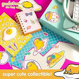Gudetama The Lazy Egg Puffy Sticker Playset
