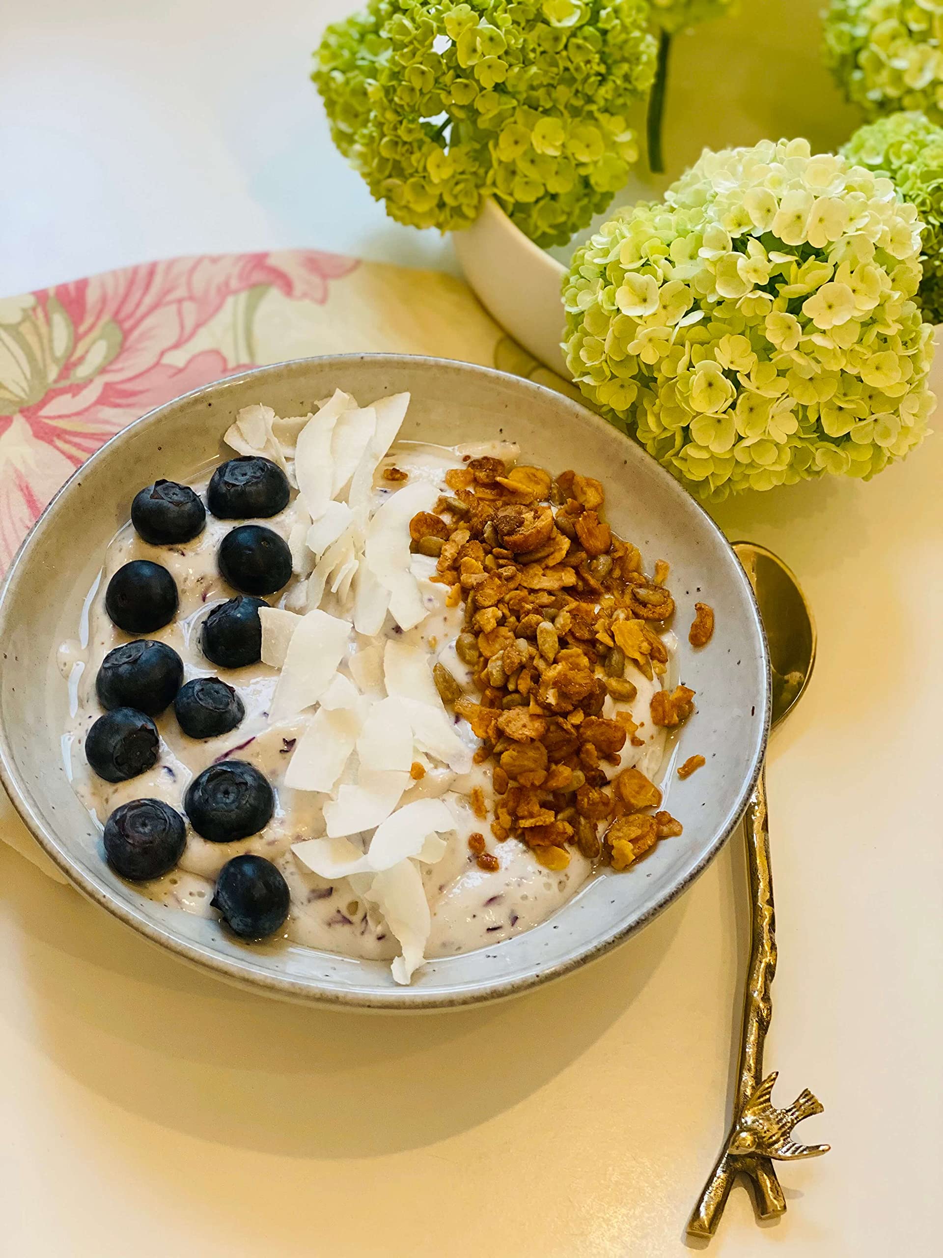 Crunchy Queen handgemachtes Eiweiß-​Quelle Crunchy Granola Müsli | 3x 340g Spar-Paket | Protein Müsli ohne Zusatz von raffiniertem Zucker (33% pflanzliches Eiweiß)