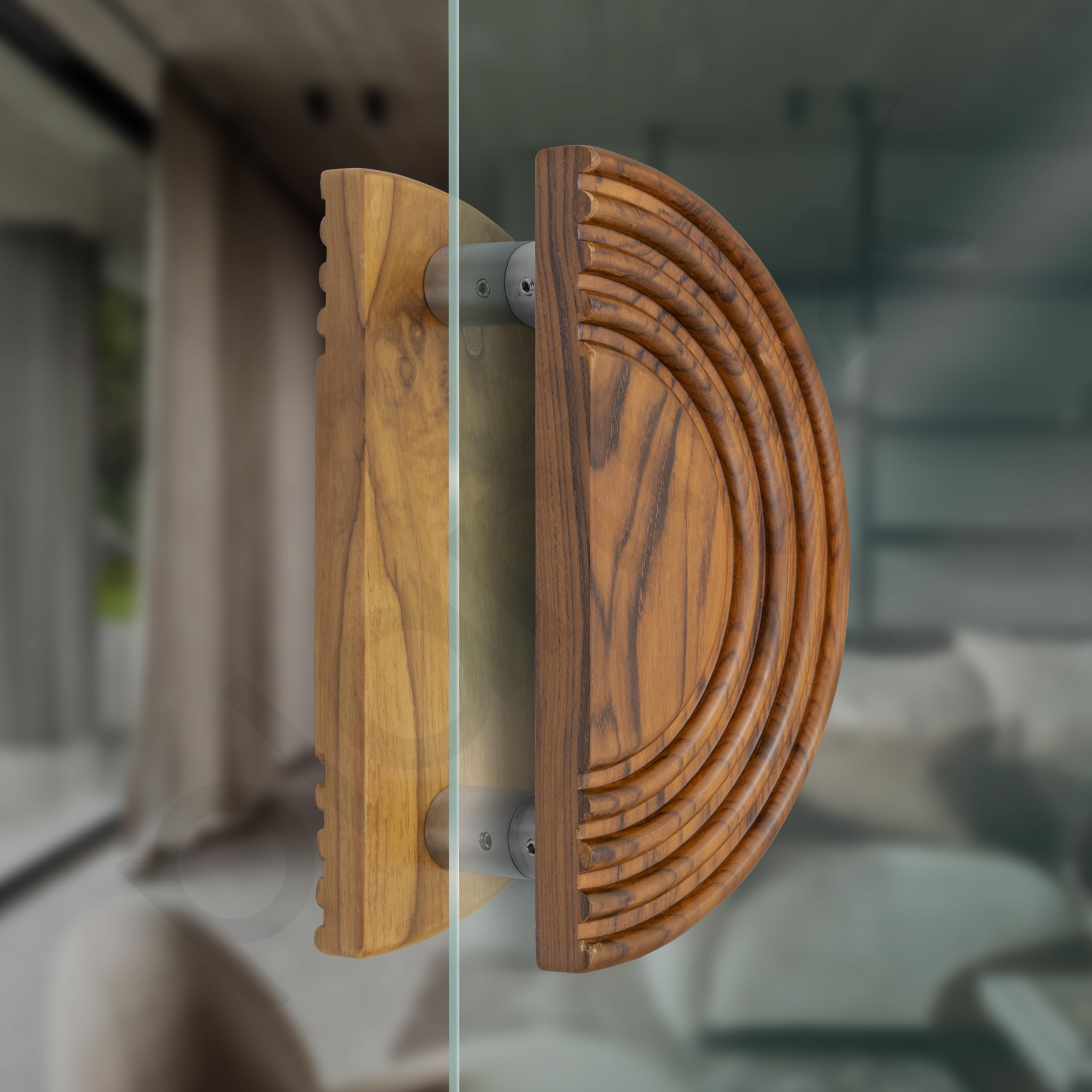 Plantex 8 Inch Main Door Handle/Wooden Handle for Door/Pull-Push Door Handle/Door Accessories (Pack of 1) — Amazon image 5