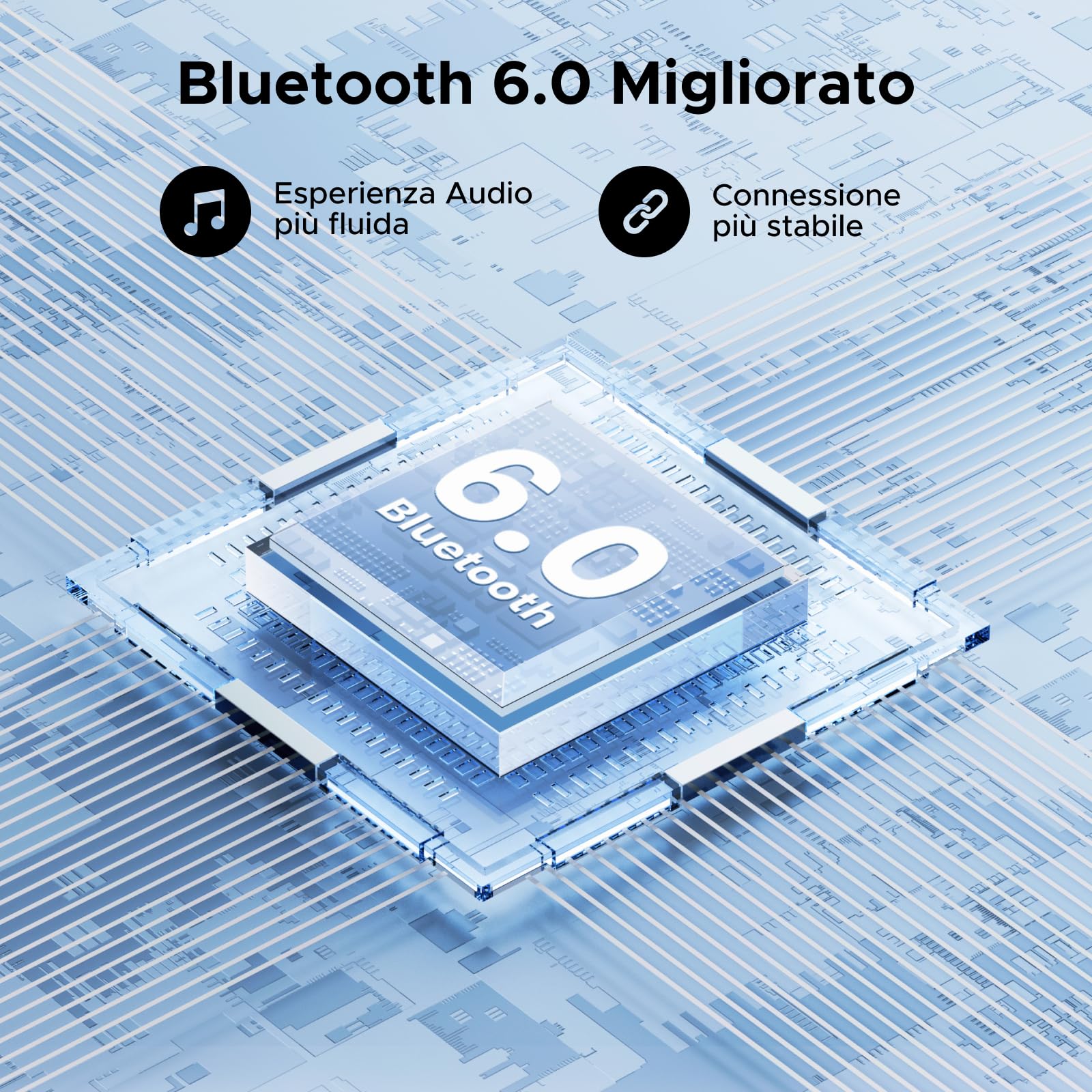 UGREEN Ricevitore Bluetooth 6.0 LDAC/SBC/AAC Audio Adattatore 3,5 mm Hi-Res HiFi Bassa Latenza Wireless Alimentatore a Innesto Diretto Compatibile con Telefono Tablet Altoparlante Amplificatore