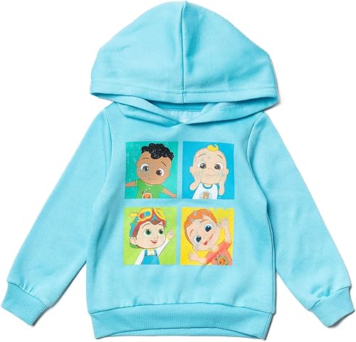Miniatura 3 de CoComelon Nico Tomtom Cody JJ - Sudadera con capucha y forro polar para bebés a niños pequeños