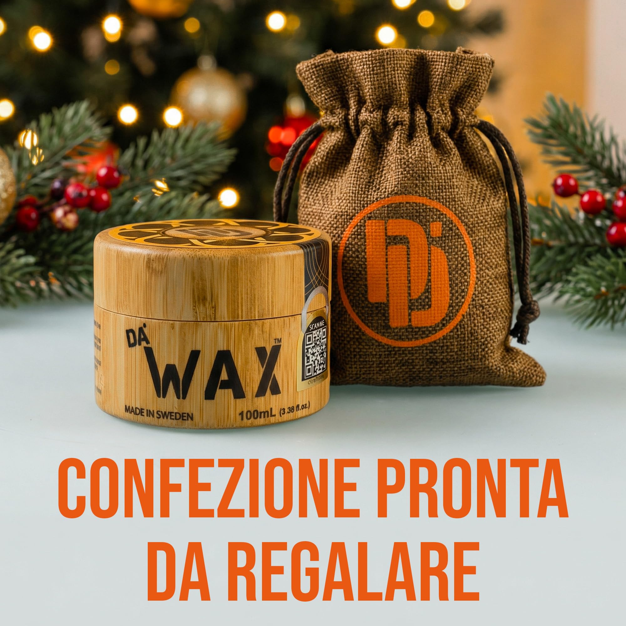 Da'Dude Da Wax - Cera Capelli Uomo Opaca, Fissaggio Forte e Volume, Cera Volumizzante Capelli Uomo, Confezione Ecologica, 100ml