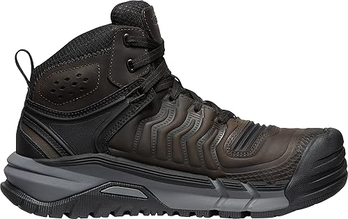 Miniatura 6 de KEEN Utility Botas Kansas City Mid impermeables de punta suave para hombre