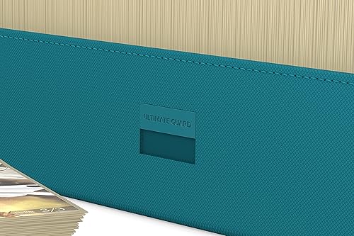 Vista 59 de Ultimate Guard Arkhive 400+, Deck Case for 400 Double-Sleeved TCG Cards, Petrol, Compatible with Boulders, Magnetic Closure & Microfiber Inner Lining