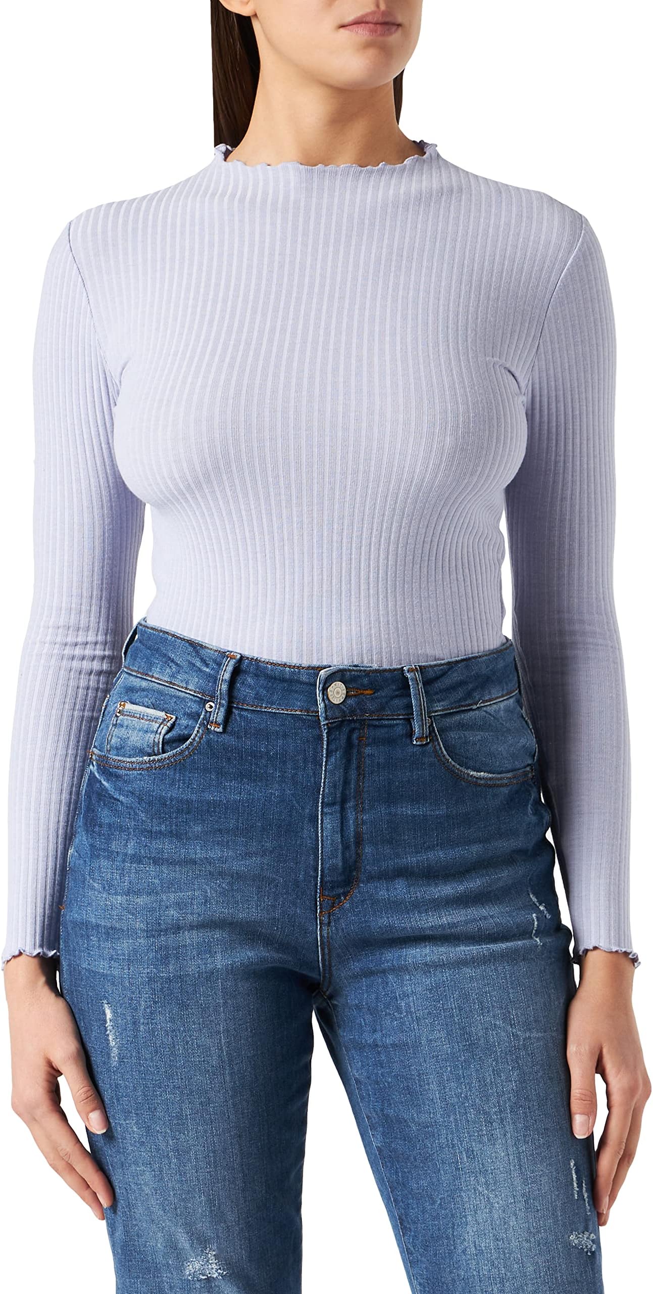 ONLYEmma High Neck Long Sleeve Top