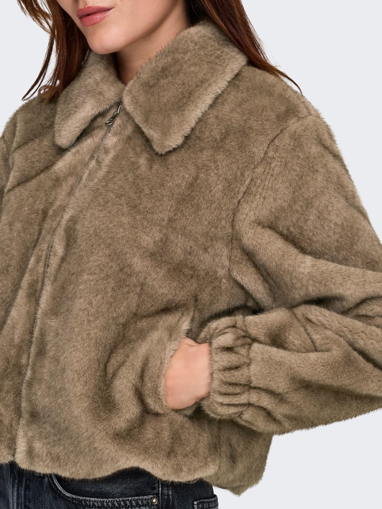 ONLY Onlmadelina Faux Fur Jacket Otw Onlmadelina Otw Veste en fausse fourrure Femme (lot de 1)