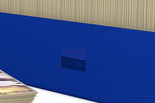 Miniatura 4 de Ultimate Guard Arkhive 800+, estuche para mazo para 800 cartas TCG con doble funda, azul, compatible con Boulders, cierre magnético y forro interior