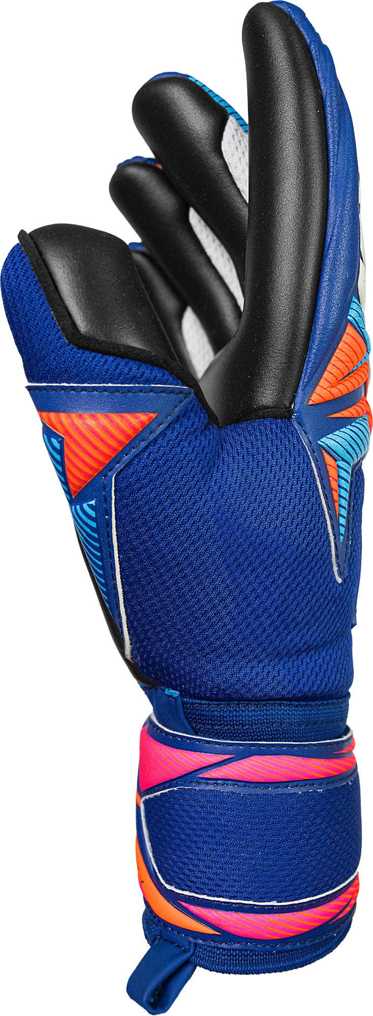 Reusch Gants de Gardien de But pour Hommes Adultes | Respirants | pour l'entraînement et Les matchs | Gazon Artificiel, Gazon Naturel et Terrain Dur | Attrakt Infinity Evolution NC