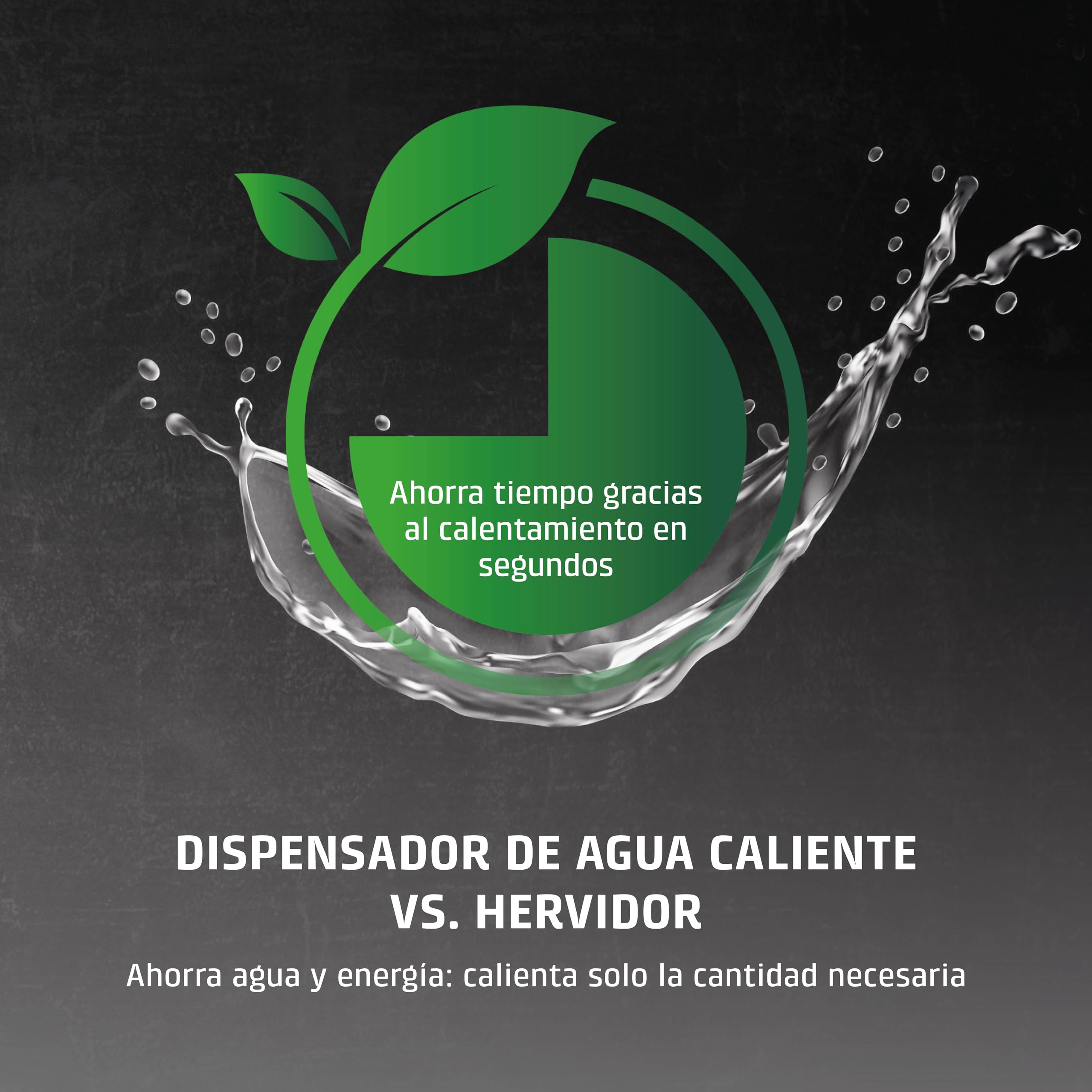Caso HW 1660 - dispensador de Agua Caliente 4L - hervidor de Agua electrico - Agua Caliente en Segundos - Temperatura 40°C a 100°C - 7 cantidades de Salida - Filtro Antical y Anti Impurezas