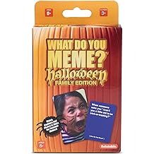 What Do You Meme? Halloween Family Edition by Relatable, A Halloween Activity Travel Pack, Party Game, Includes 30 Photo Cards and 120 Caption Cards, for Kids 8-12
