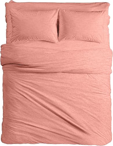 Miniatura 3 de U.S. Polo Assn. Para todas las estaciones, material de camiseta suave y acogedor, juego de sábanas de algodón de 4 piezas de 1800 hilos