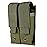 FRTKK Tactical Single/Double Pistol Mag Pouch Outdoor Molle Open-Top Magazine Pouch for Glock M1911 92F