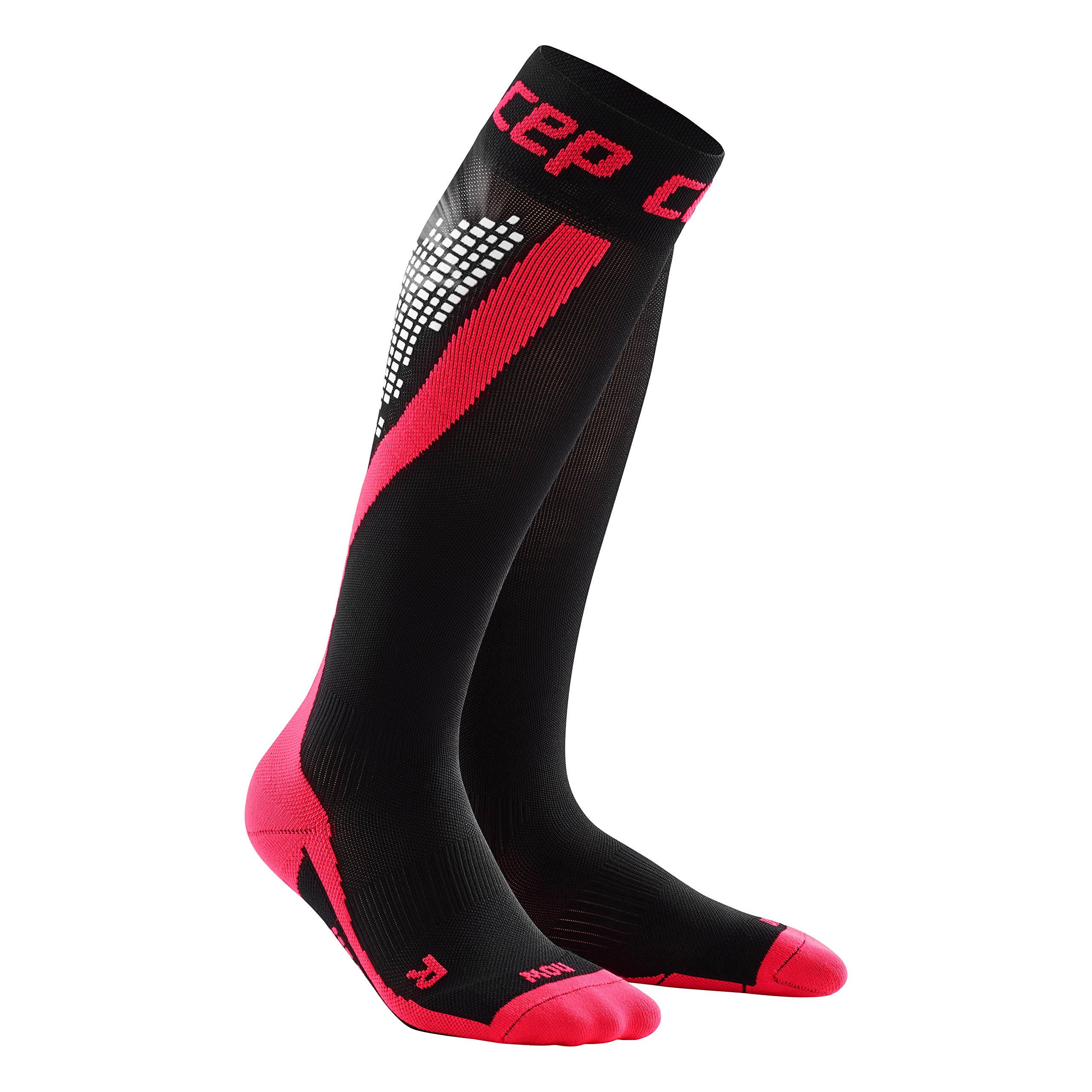CEP - NIGHTTECH SOCKS, Laufsocken für Herren, Kompressionsstrümpfe made by medi für Power auch bei Dunkelheit
