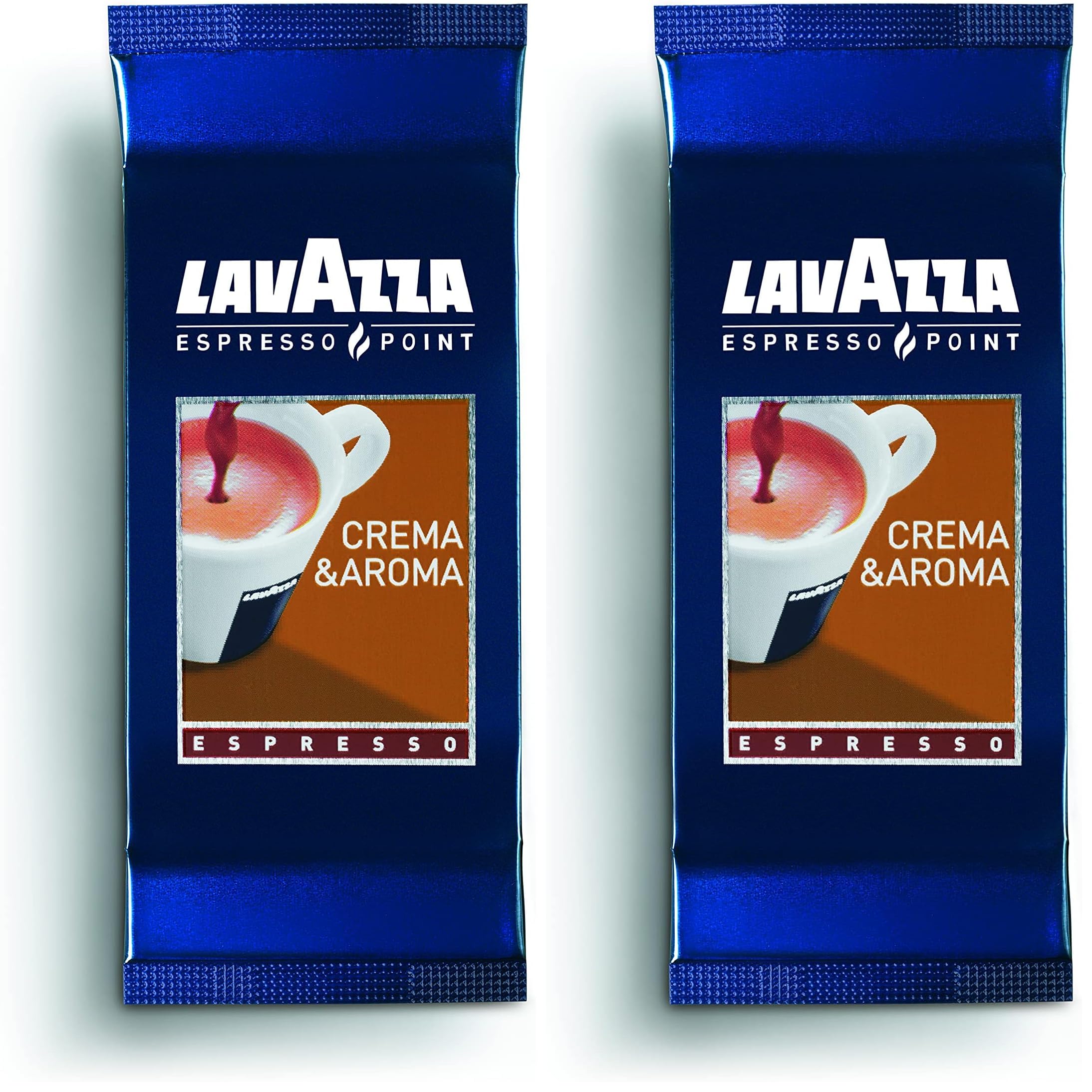 pieroworld – 100 Kapseln Lavazza Espresso Point Kaffeepads Crema & Aroma,100 Kapseln, 625g(2er Pack)