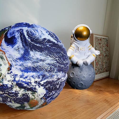 Miniatura 3 de Cojín creativo para decoración del hogar, cojín de suelo de planeta espacial simulado en 3D para juguetes infantiles y accesorios fotográficos