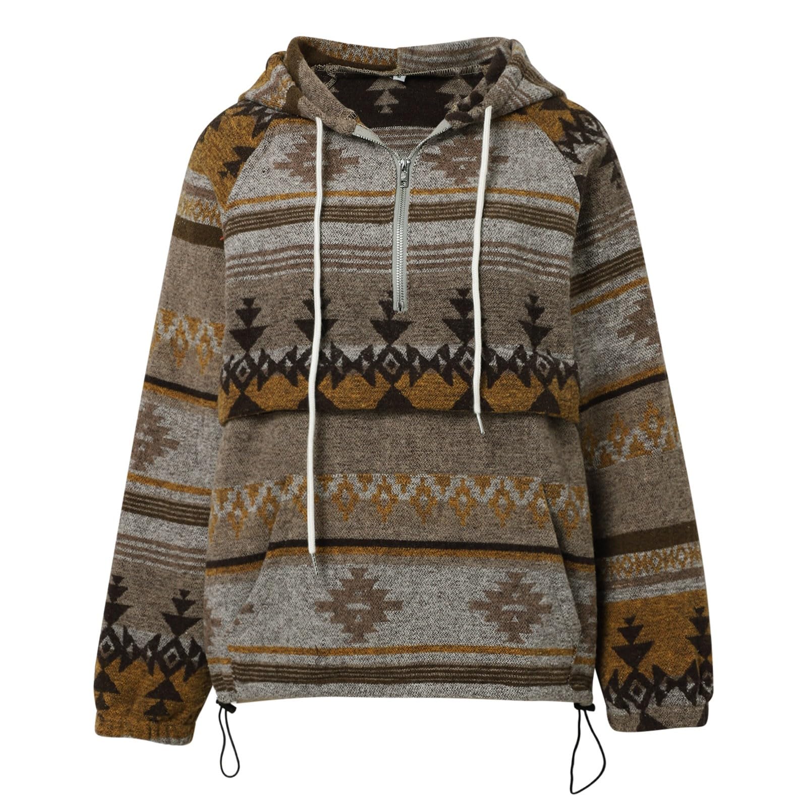 Générique Sweat À Capuche Femme Oversize Zippé Sweatshirt Manches Longues Rétro Veste De Sport Élégant Chic Coton Y2K Outerwear Poche Automne Casual Hiver Hoodies A22