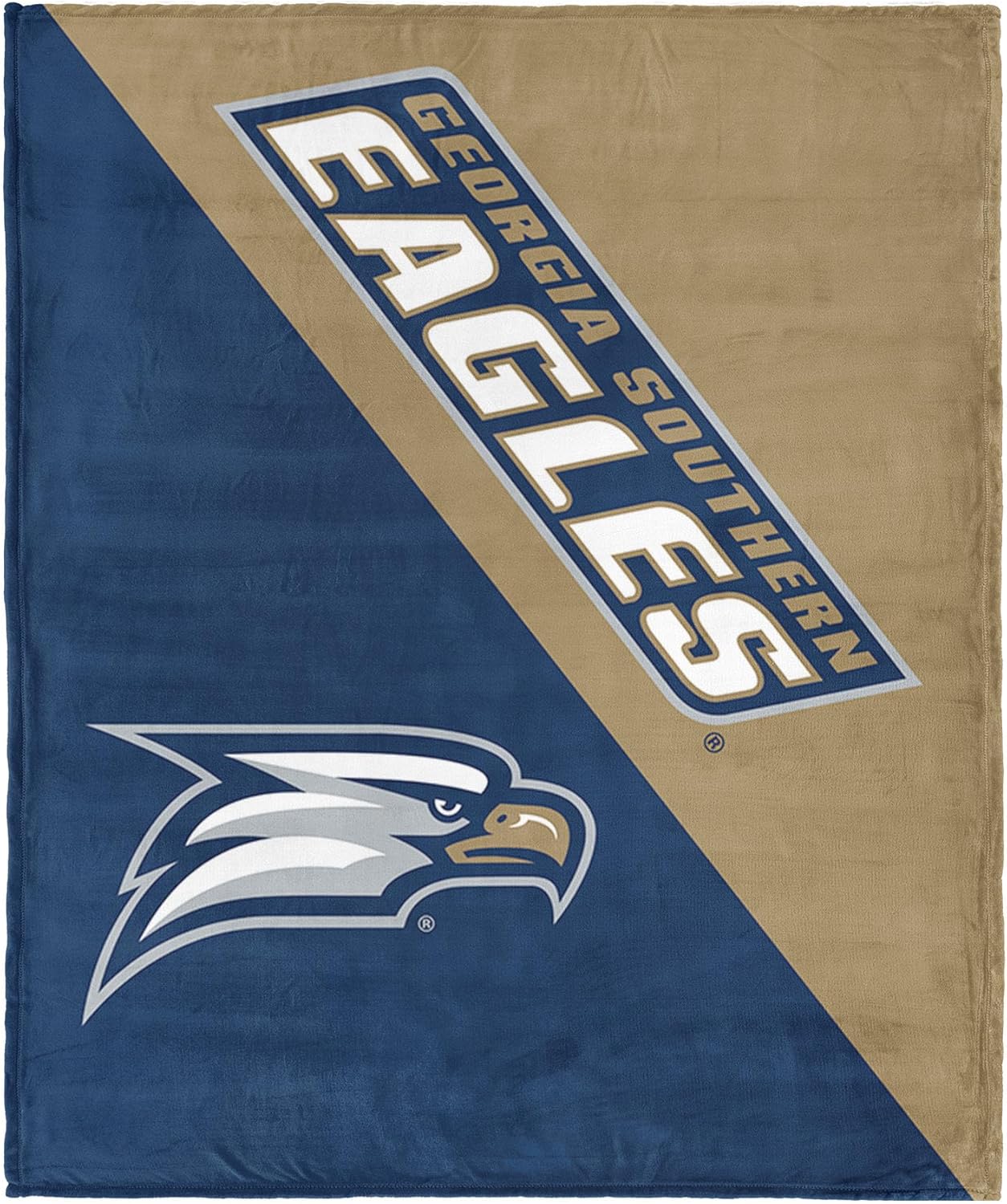 Northwest NCAA Silk Touch Throw Blanket, 46 x 60 in, Ultra Soft Plush Polyester, Lightweight Warm Decorative Fan Gift