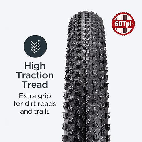 Miniatura 2 de Neumático de repuesto para bicicleta de 26 x 1.95 pulgadas, 26 x 2.25 pulgadas, 27.5 x 2.1 pulgadas, 27.5 x 2.2 pulgadas y 29 x 2.2 pulgadas,