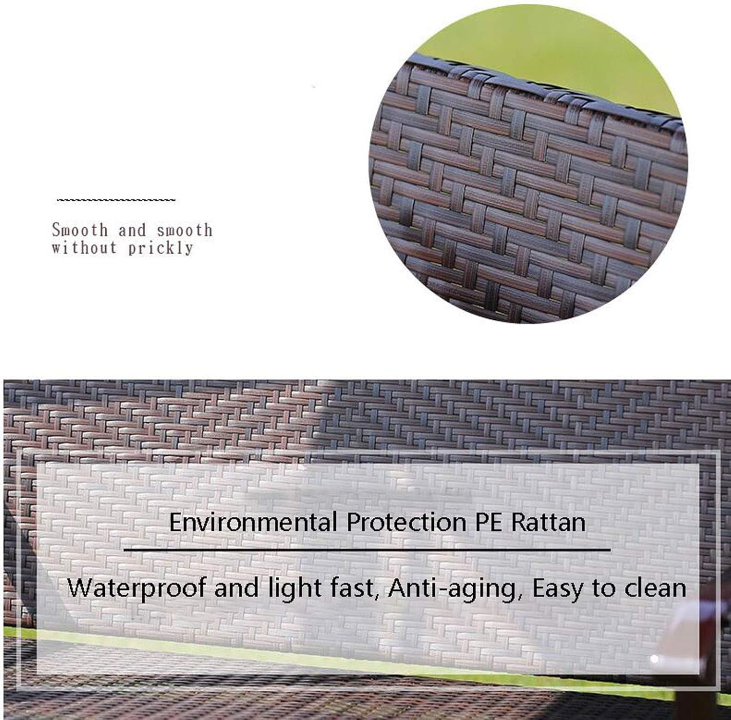 Porch Swing with Stand Outside Furniture Outdoor Swing Rocking Chair, Cushion Waterproof Polyester Cloth Garden Recliner (Size : 160 * 120 * 186cm) ()