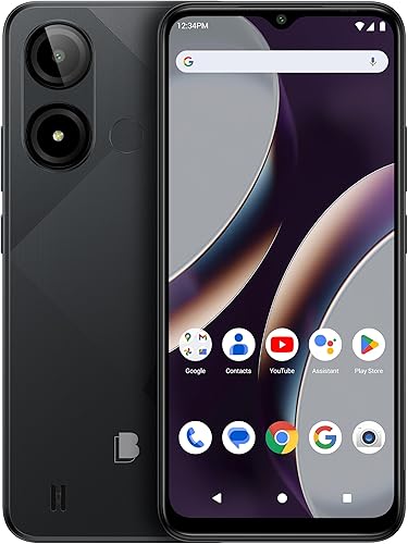 BLU C9 Batería para todo el día Desbloqueado Pantalla HD+ Infinity de 6.6 pulgadas 642 GB Versión de EE. UU. (negro)