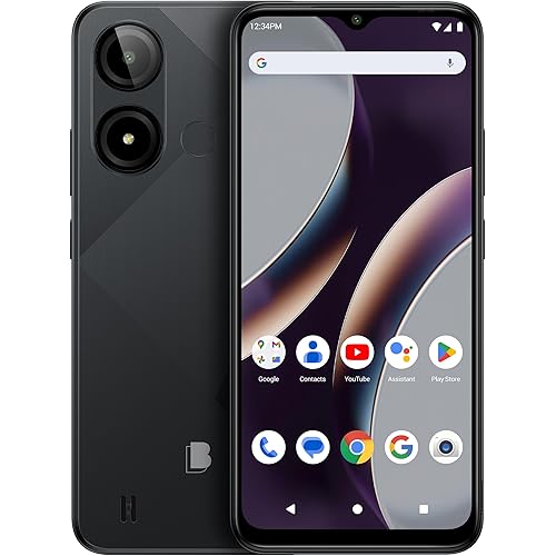 BLU C9 | All-Day Battery | Unlocked | 6.6” HD+ Infinity Display | 64/2GB | US Version | (Black)