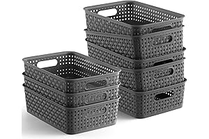NETANY Stackable Plastic Storage Bins, Your Perfect Storage Solution