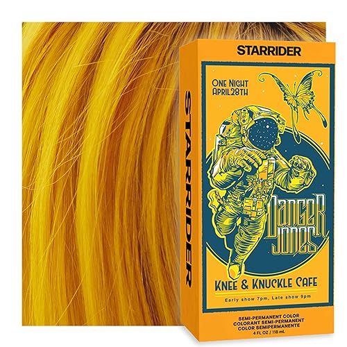 Danger Jones Color de cabello semipermanente (Starrider - Amarillo)