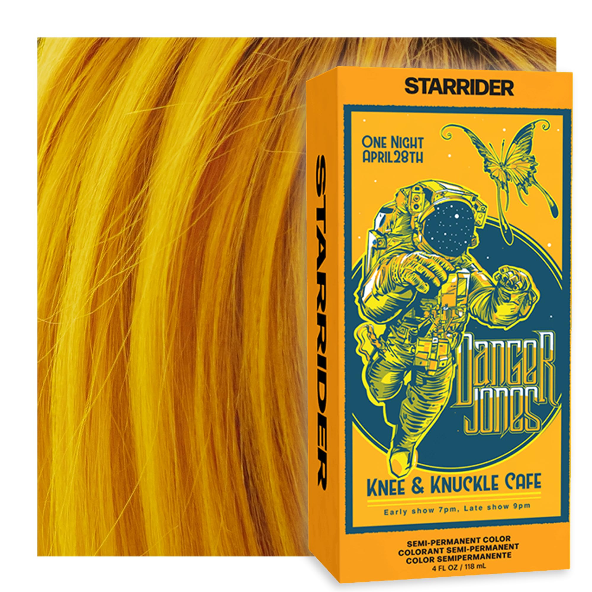 Danger Jones Semi-Permanent Hair Color (Starrider - Yellow)