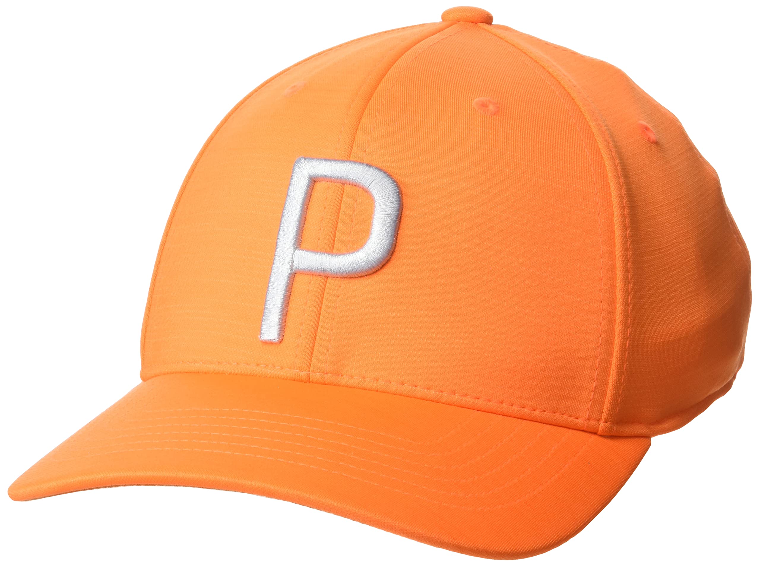 Puma Golf Unisex Rickie Orange-Cool Mid Gray Kid's Youth P Cap, One Size