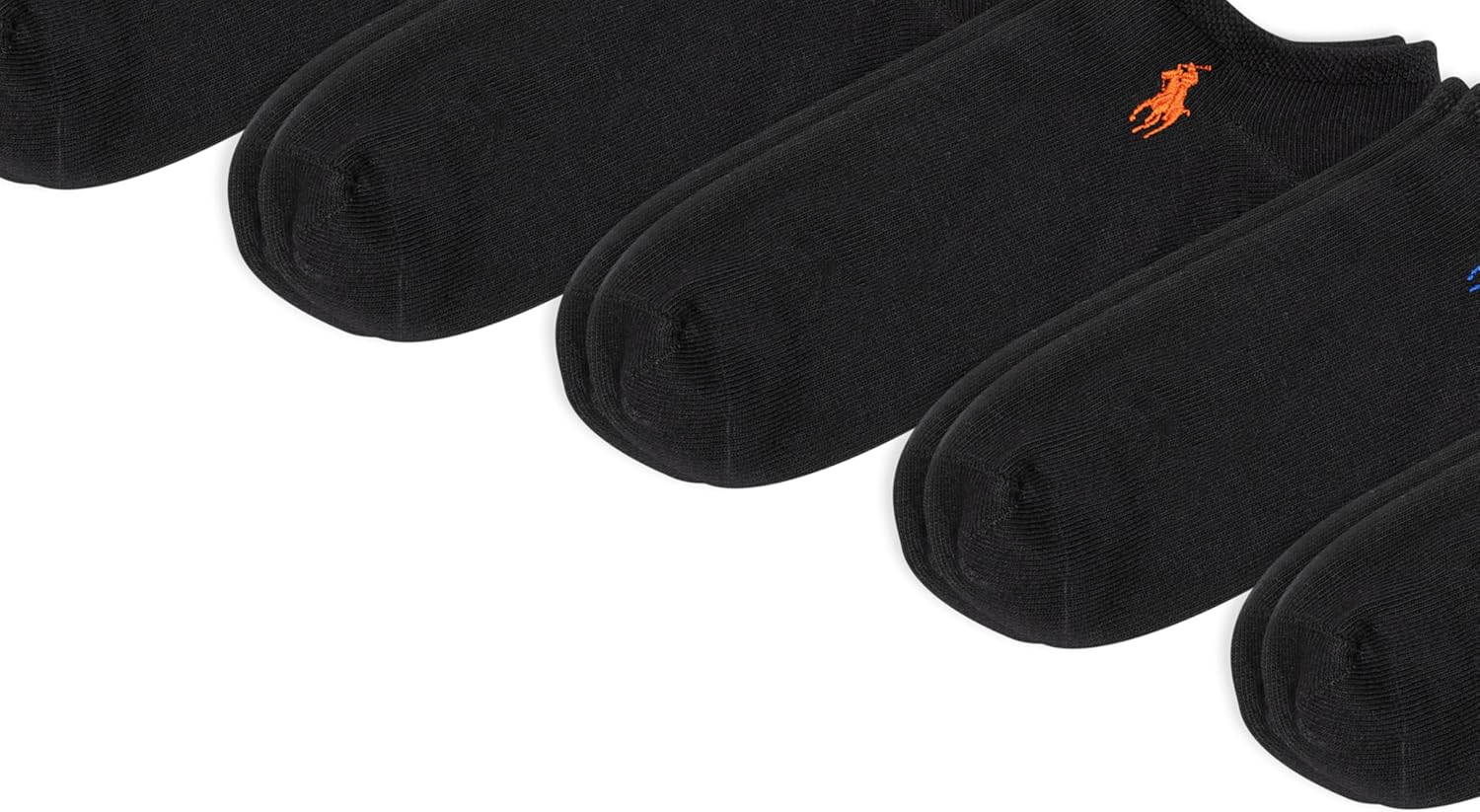 POLO RALPH LAUREN womens Classic Sport Solid Ultra Low Cut Socks - 6 Pair Pack - Athletic Cotton Comfort - Image 3