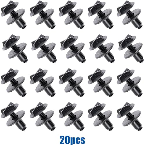 Miniatura 6 de OAUTOO 20 piezas de cubierta de batería y clips de retención de panel lateral de capó LR024316 para Land Rover Defender 90 110, Discovery & Sport,