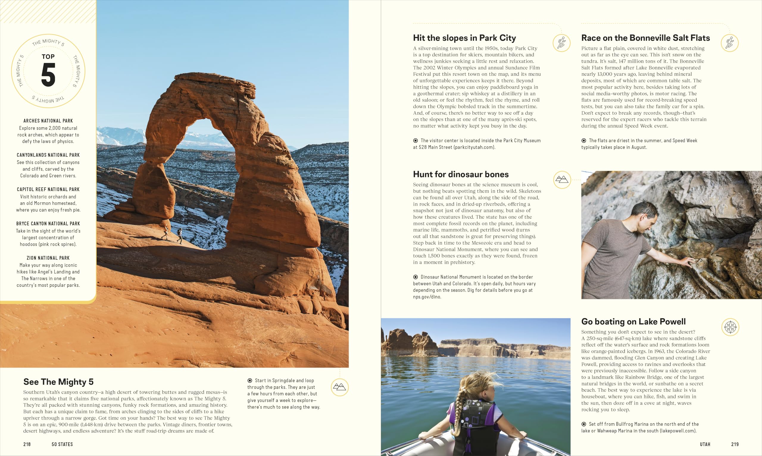50 States The Ultimate Travel List: The Best Things to See and Do in Every State