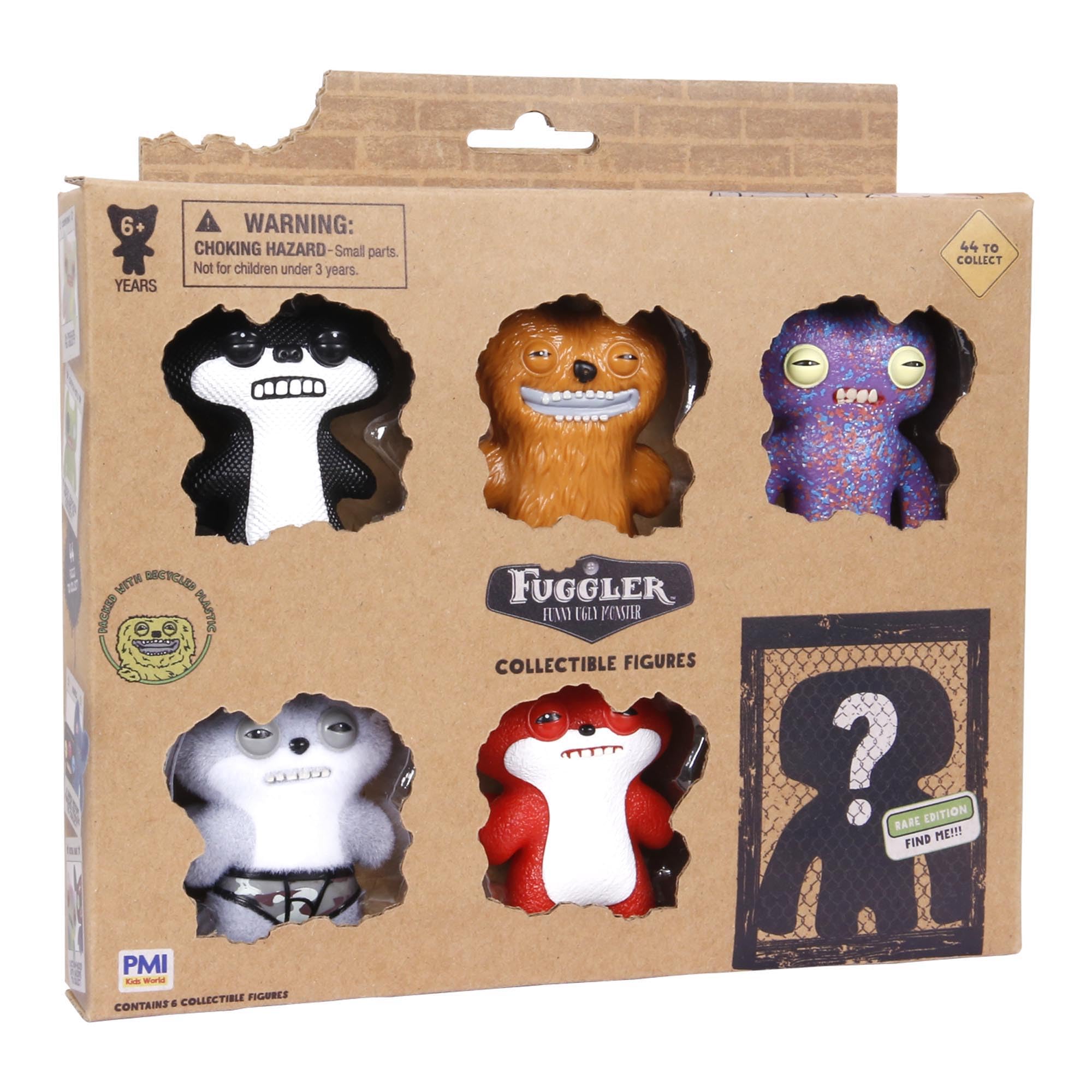 Fuggler Borse cieche per bambini, confezione con 6 statuette da collezione Mystery Fuggler e molto altro ancora, divertenti mostri brutti per ragazze, ragazzi