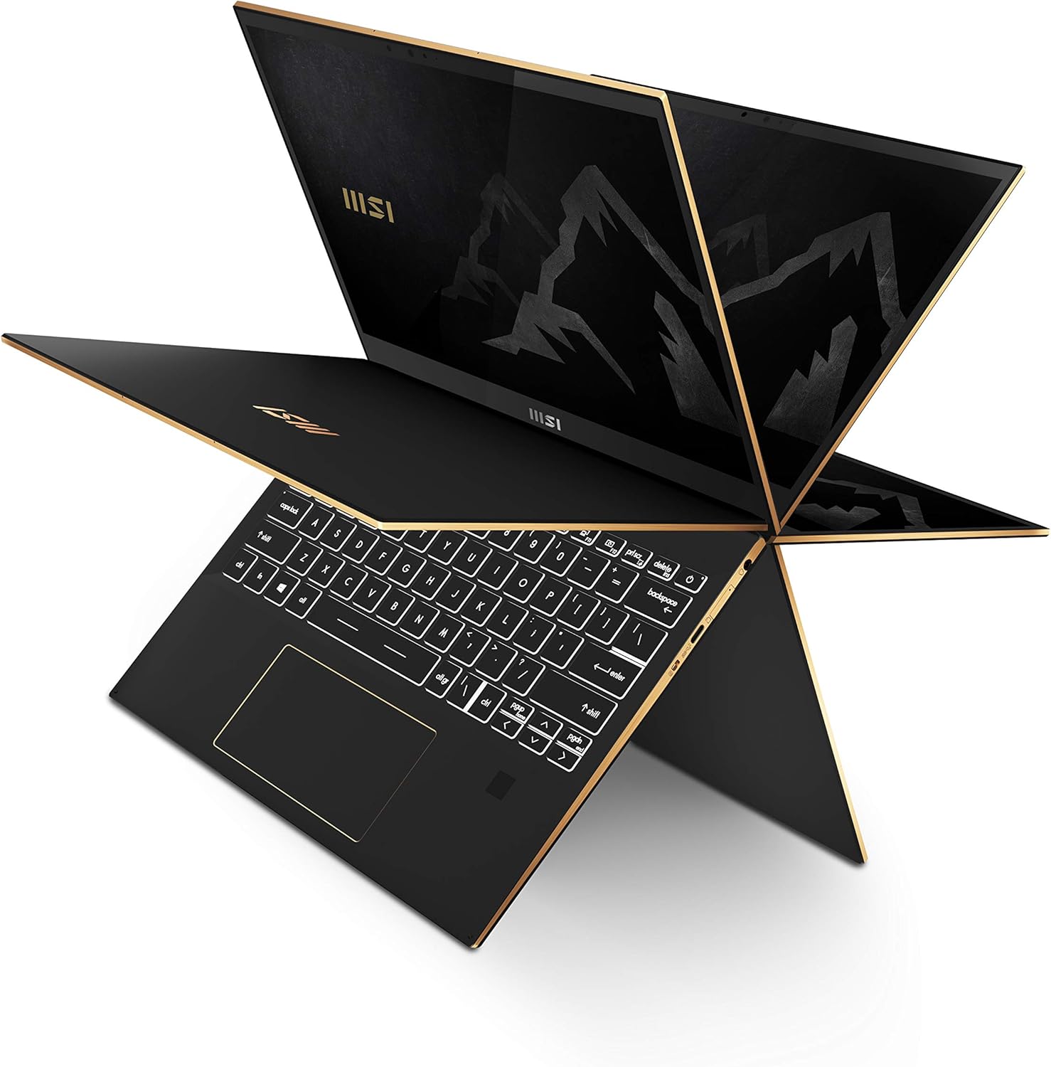 msi Summit E13 Flip Evo Business Professional Laptop: 13.4" FHD+ 1200p, Intel Core i7-1195G7, Intel Iris Xe, 16GB, 512GB SSD, Thunderbolt 4, WiFi 6E, TPM 2.0, Win10PRO, Ink Black (A11MT-223)