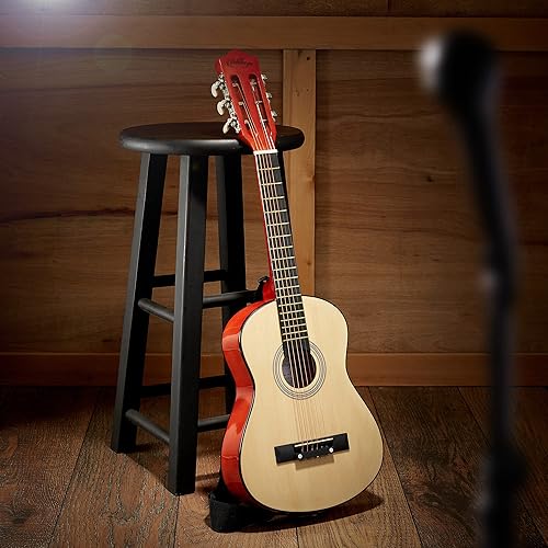 Miniatura 83 de Ashthorpe - Paquete de guitarra acústica para principiantes de 38 pulgadas (ámbar sunburst), kit básico de inicio con bolsa de concierto, cuerdas