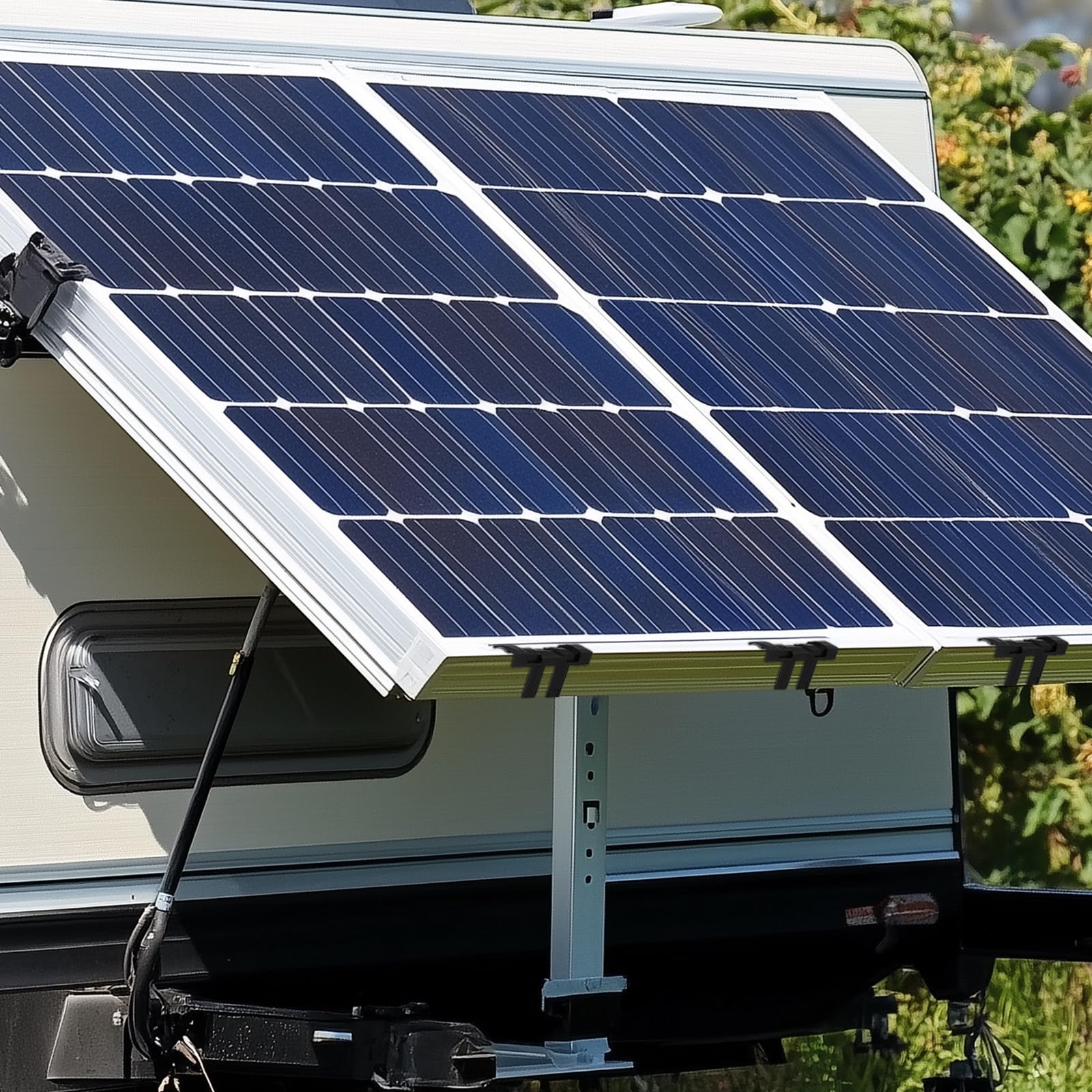 QUARKZMAN 50 Stück Solarpanel Wasserablauf Clips 35mm Schlammentfernungsclips Wasserablaufclips Entwässerung Wasserführung Reinigungsclips für Solarpanel PV Solarmodule Dach Photovoltaik