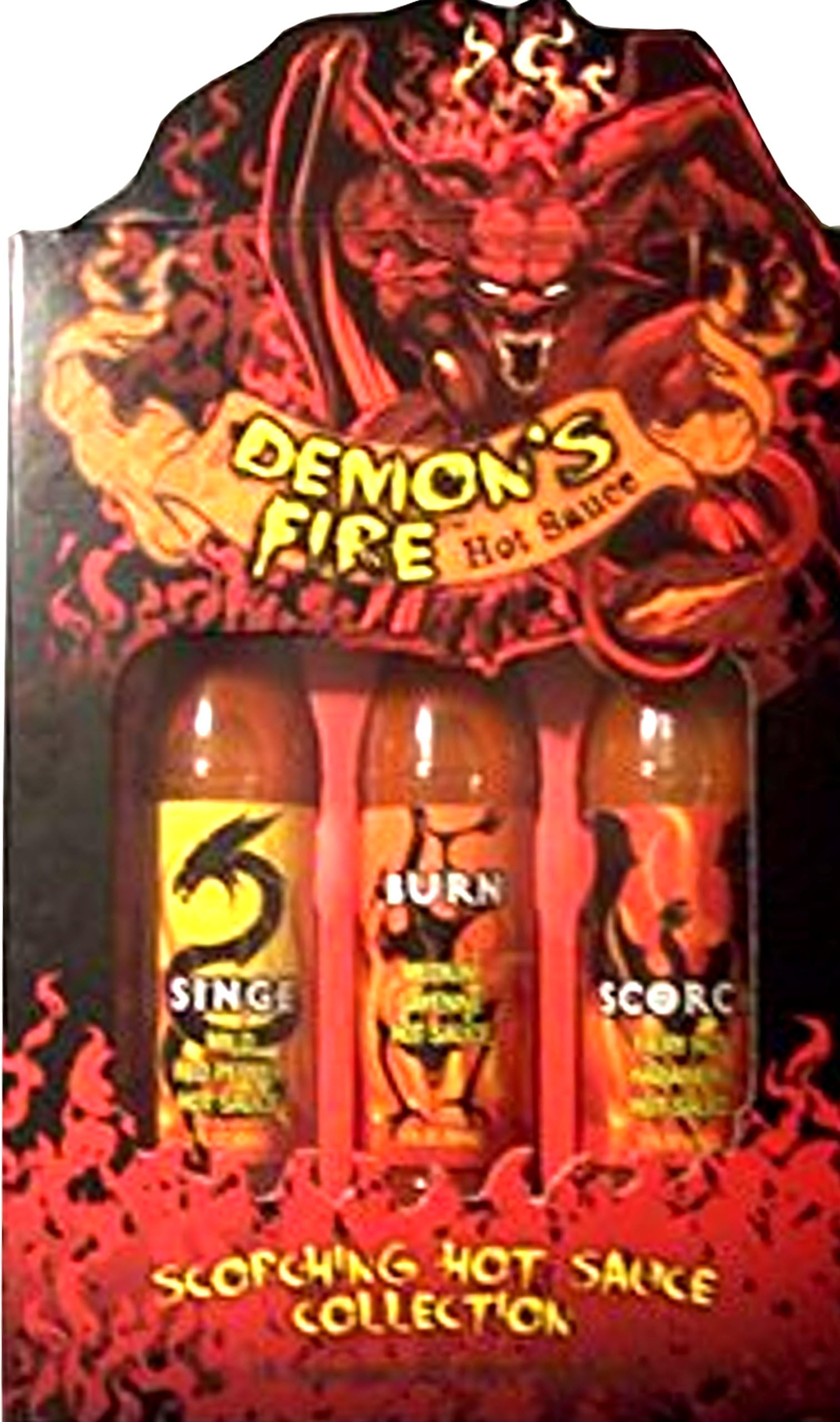 Demon's Fire Scorching Hot Sauce Collection