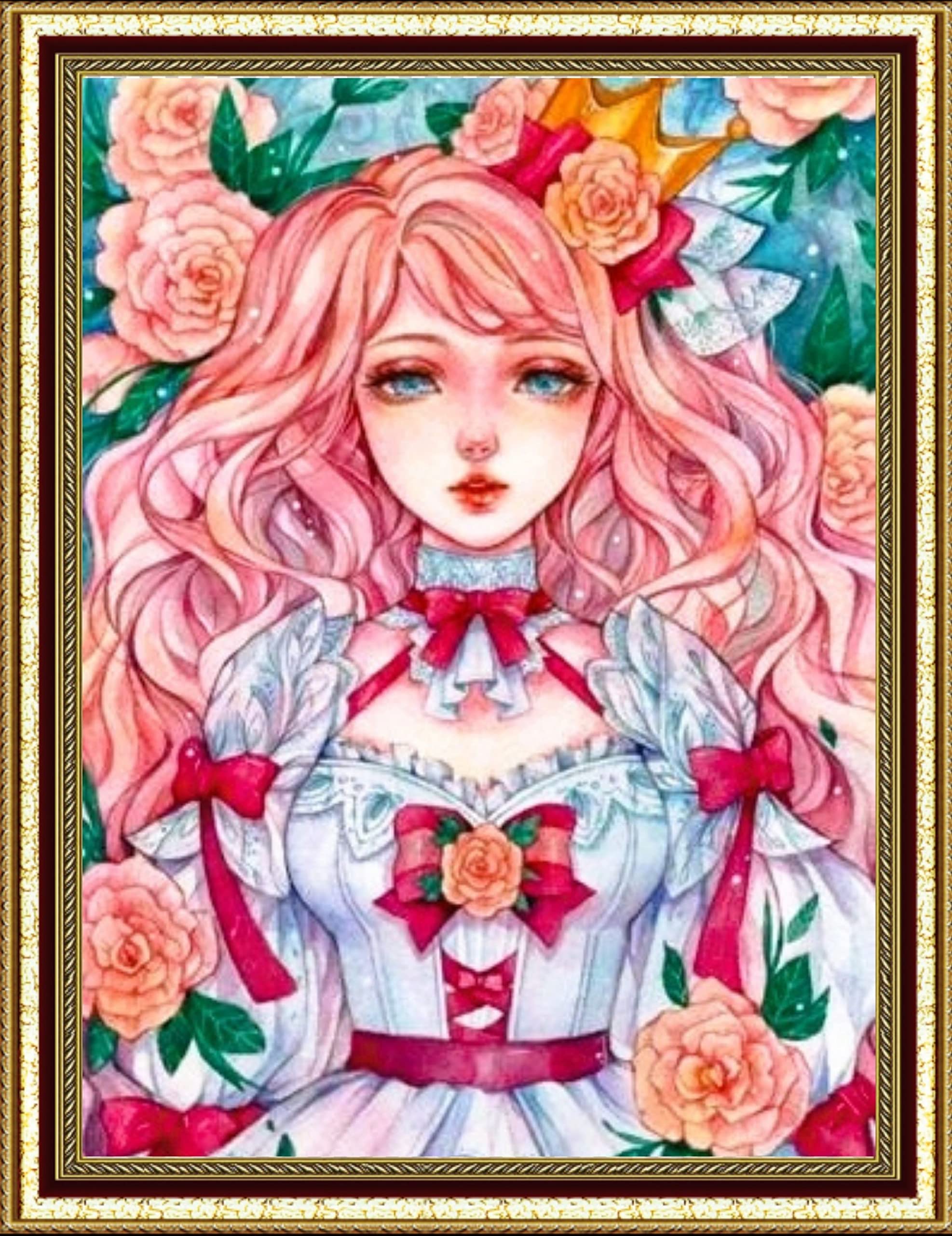 Amazon | AN-diaart ダイヤモンドアート キット A3 スクエアビーズ