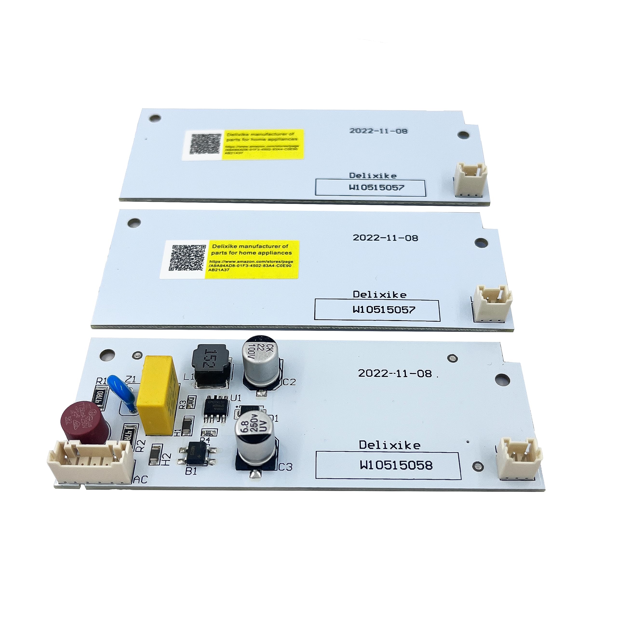 Panneau LED W10515058 pour réparer l'éclairage de réfrigérateur