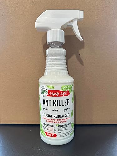 Miniatura 7 de Mighty Mint Aceite de menta en aerosol para matar hormigas  Repelente natural de hormigas para uso en interiores y exteriores  Control de insectos y