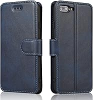 Vista 20 de QLTYPRI Funda para iPhone SE 2022 5G/SE 2020/8/7, Funda de cuero PU de primera calidad con ranuras para tarjetas, cierre magnético a prueba de Oro