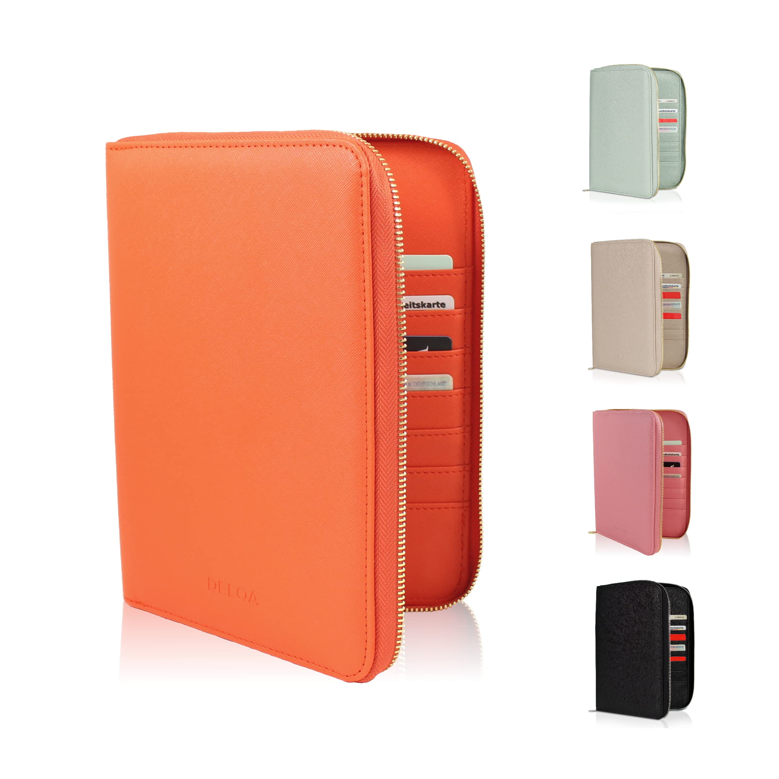 Custodia Feltro Per Libretto Sanitario Neonato - Portadocumenti Vaccinazioni, Regalo Per Mamme - Foto 4