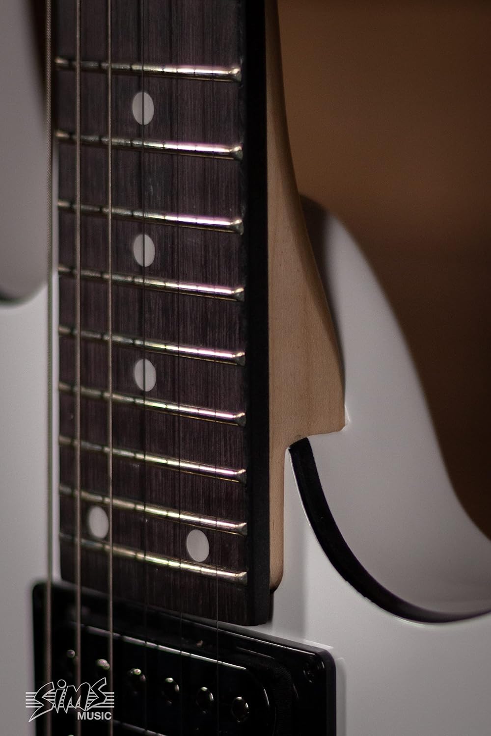 Ibanez GRGA 6 String Solid-Body Electric Guitar, Right, White, Full (GRGA120WH)