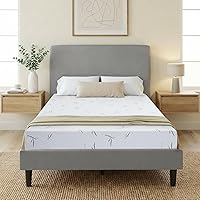 IULULU 6 Inch Twin Gel Memory Foam Mattress Medium Firm Cooling Green Tea Infused CertiPUR-US Certified Bed in Box
