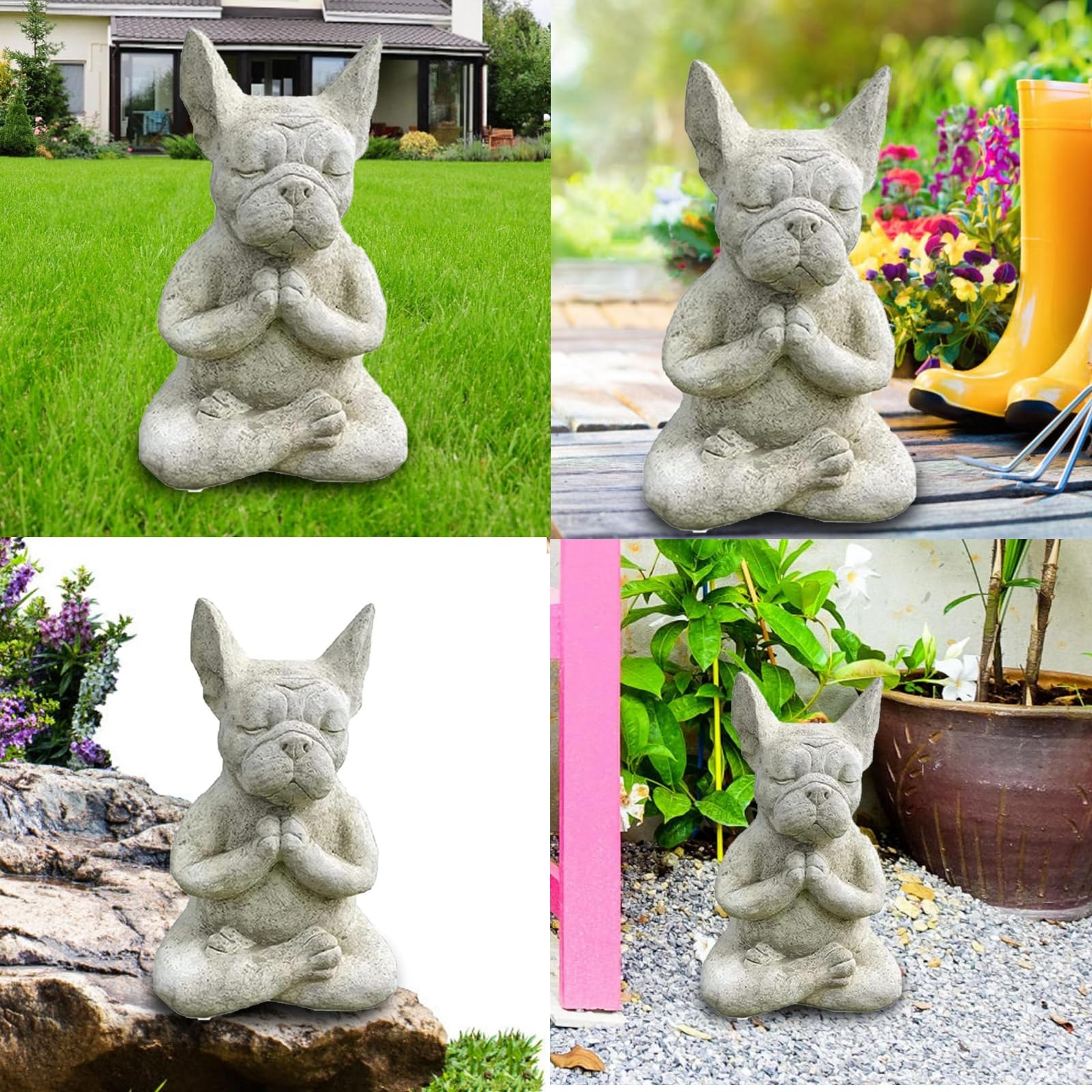 ヨガの蛙の働物の小さい置物の家庭の応接間の玄関の装飾品置物の工芸の 