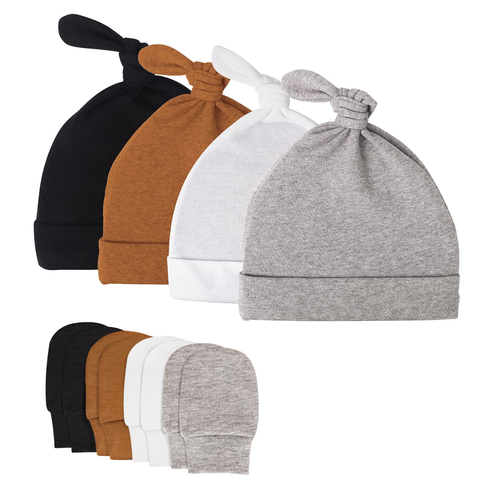 RunmeiheNewborn Essentials Set for Babies 0-12 Months, Winter Soft & Warm Equipment for Boys and Girls