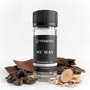 My Way Essential Oils for Diffuser, 1.7oz Waterless Diffuser Oil | Hotel Collection Scent, Cold Air Diffuser Refill, Vegan Phthalate-Free Formula, Safe for Pets and Kids, For Home and Office