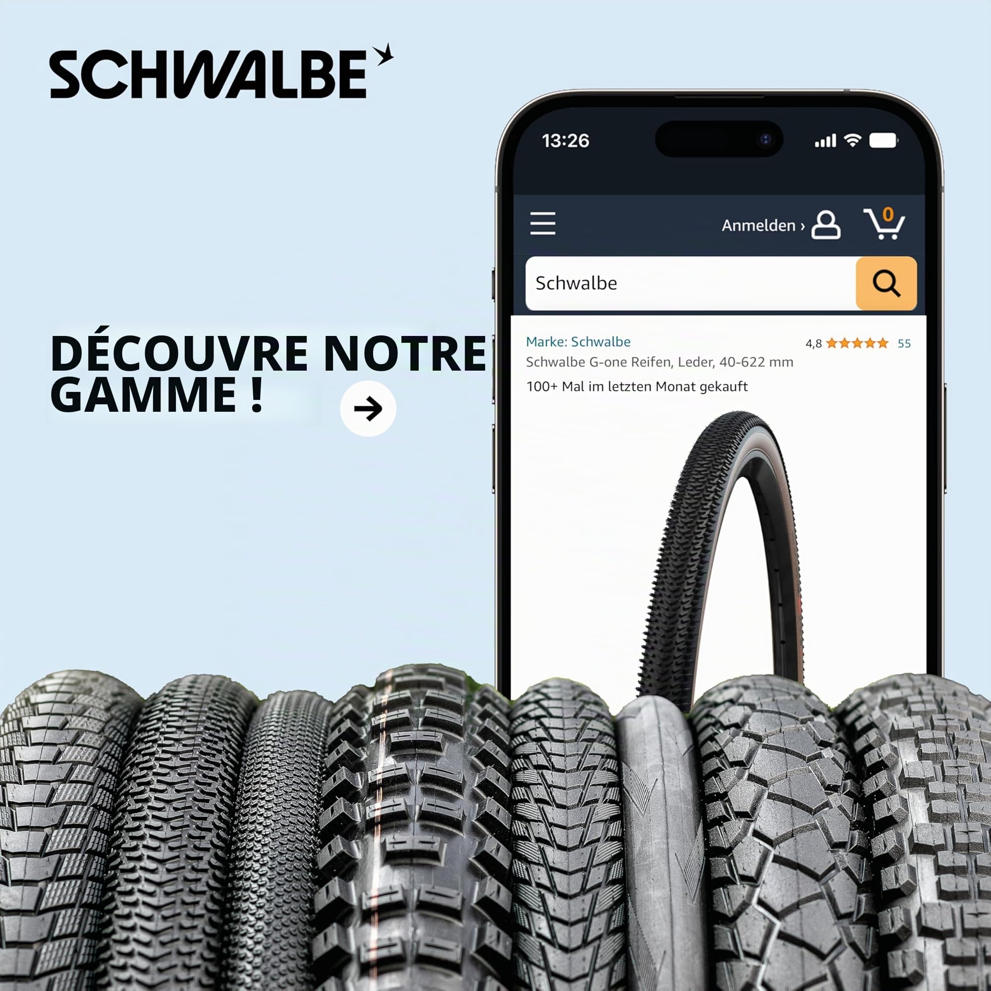 Schwalbe Smart Sam Performance Pneu VTT // 54-622 (29 x 2,10")