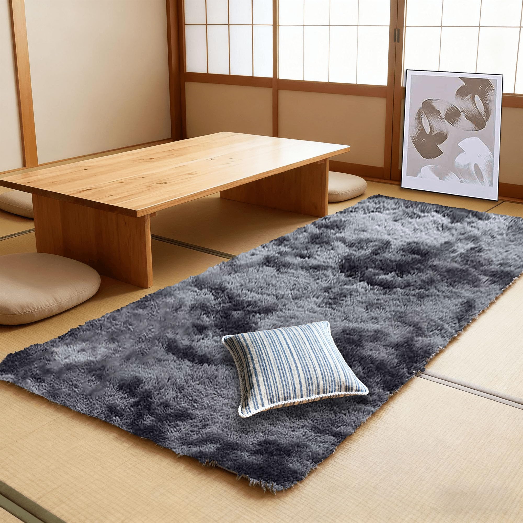 Tapis lavable en machine 100x140 cm idéal pour chambre enfant