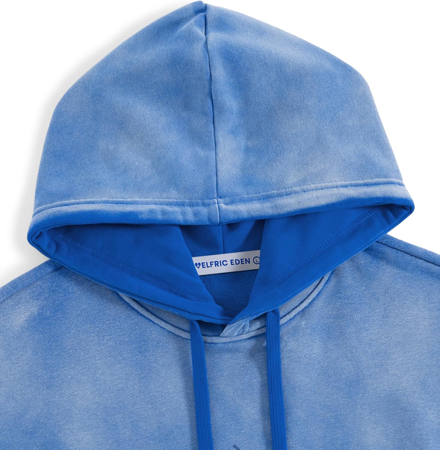 Aelfric Eden Essential Hoodies For Men Acid Wash Gradient Oversized Heavyweight Cotton Plain Hooded Sweatshirt Unisex - Image 3